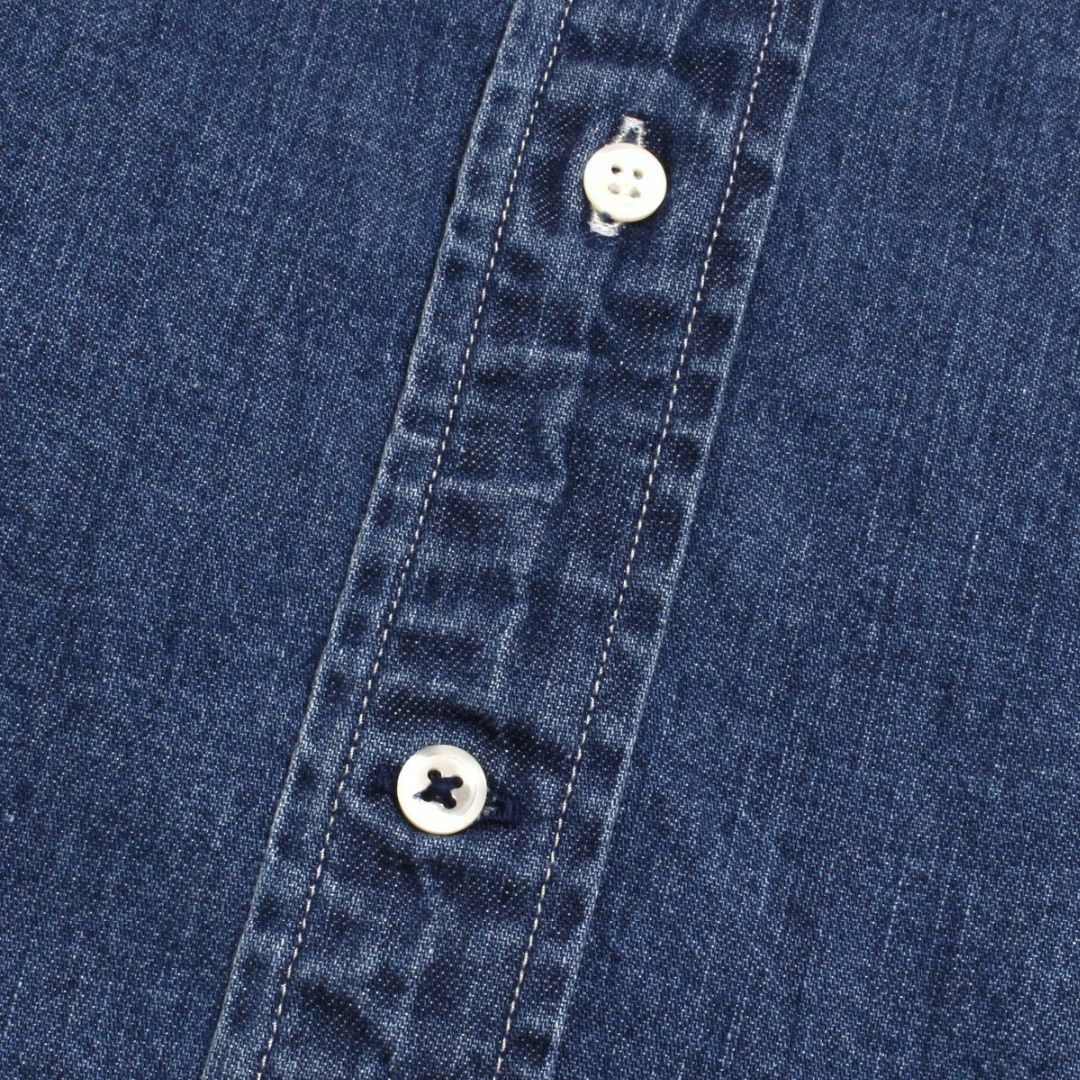 HAND ROOM(ハンドルーム)のHAND ROOM 8oz DENIM BUTTON DOWN SHIRTS メンズのトップス(シャツ)の商品写真