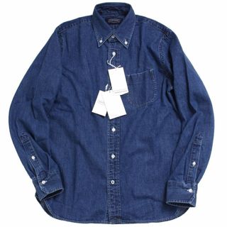 ハンドルーム(HAND ROOM)のHAND ROOM 8oz DENIM BUTTON DOWN SHIRTS(シャツ)