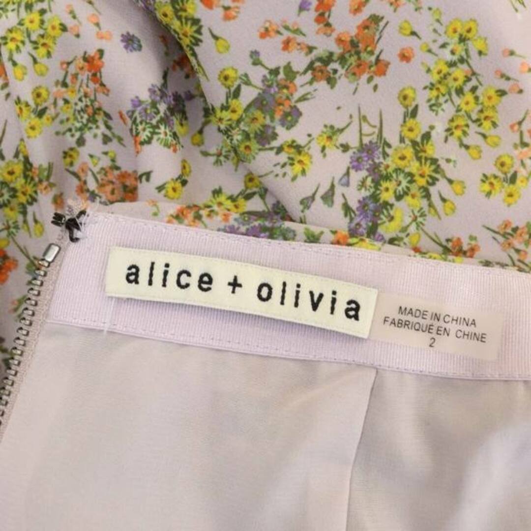 ❣️23新作 ♡ Alice+Olivia 花柄ロングスカート 新品♡　538