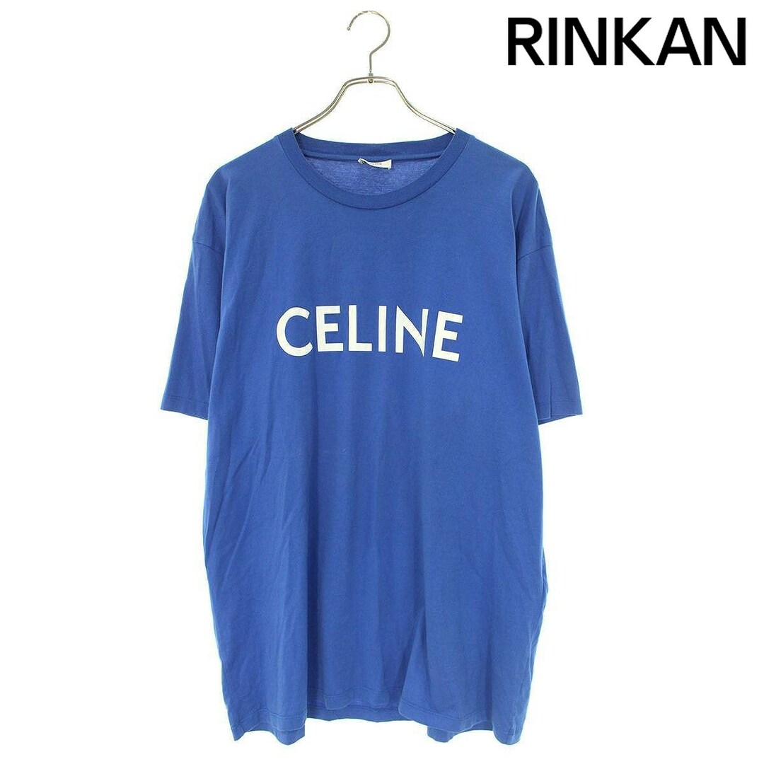 セリーヌバイエディスリマン  2X681501F ロゴプリントルーズフィットTシャツ  メンズ XL