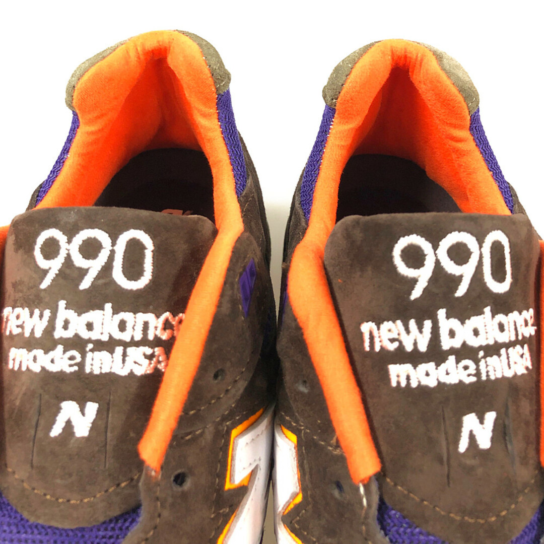 New Balance(ニューバランス)のNEW BALANCE ニューバランス 品番 M990BR2 シューズ スニーカー ダークブラウン サイズUS9＝27cm 正規品 / 31502 メンズの靴/シューズ(スニーカー)の商品写真