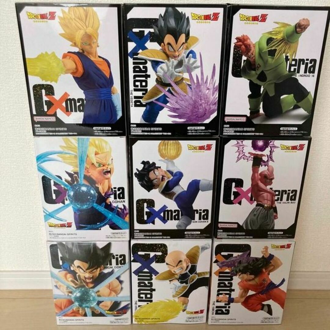 【新品未開封】ドラゴンボール G×material フィギュア　9種セット