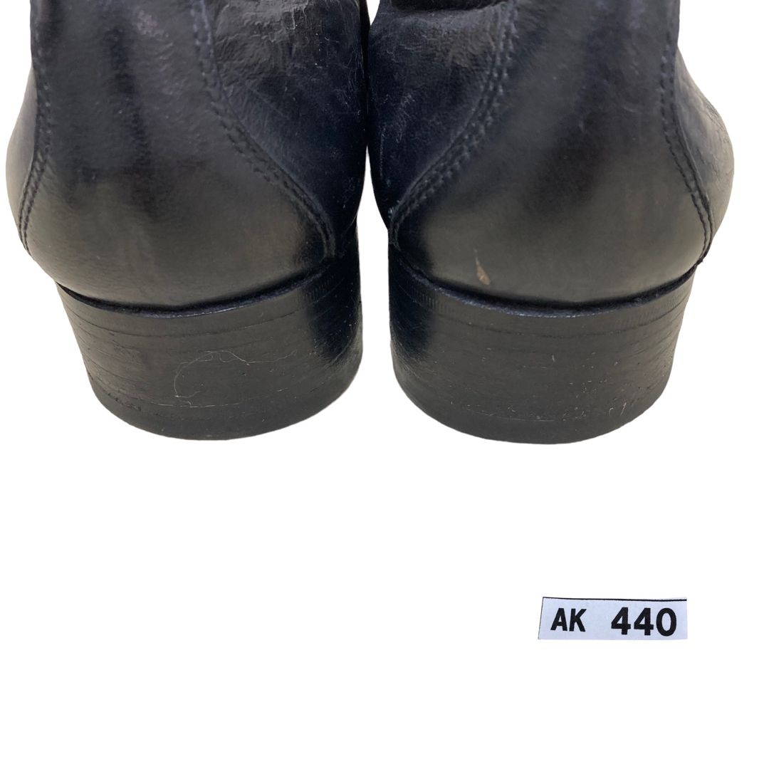 Gucci(グッチ)のオールドグッチ ビットローファー 38 約24cm ブラック レザーAK440 レディースの靴/シューズ(ローファー/革靴)の商品写真