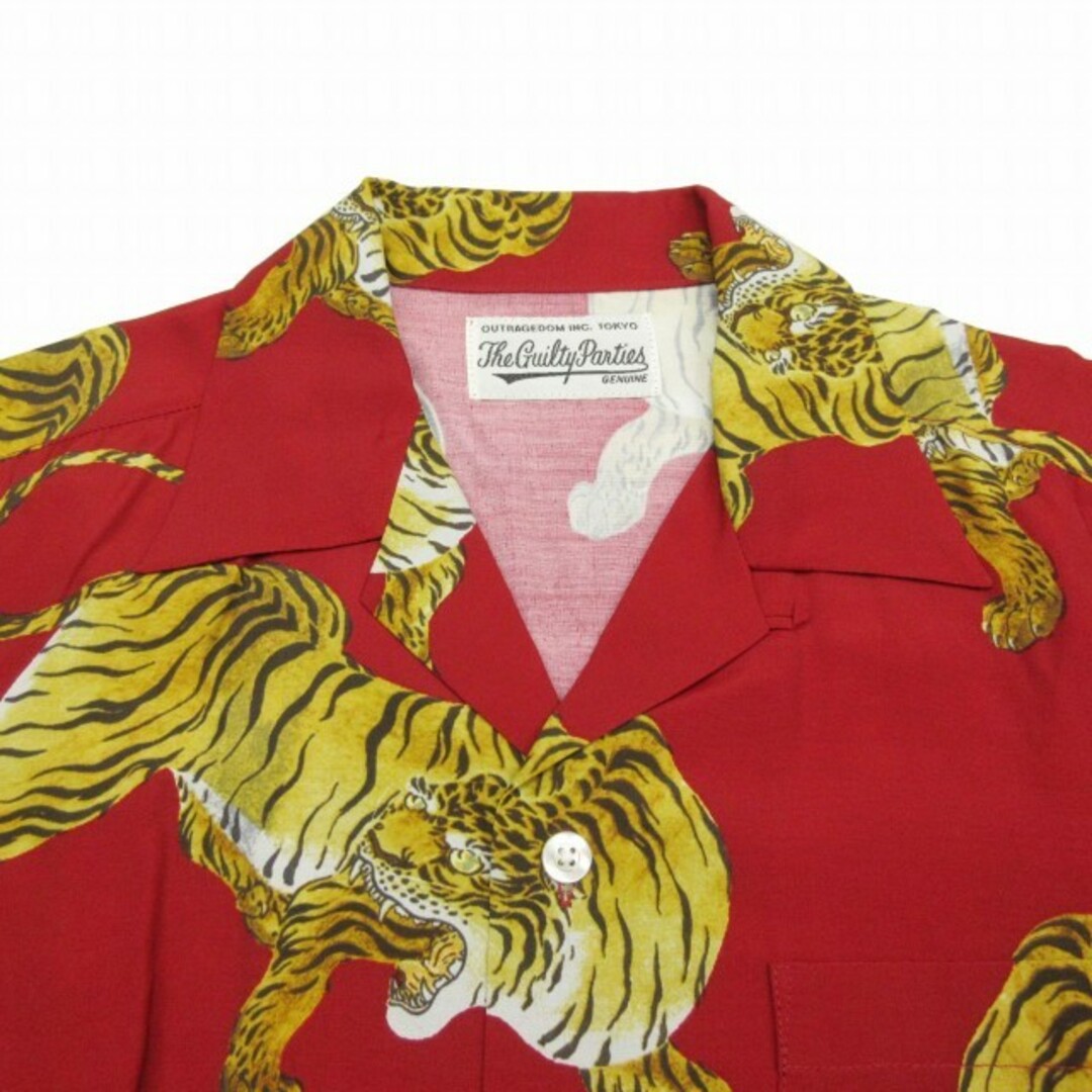 WACKO MARIA(ワコマリア)の美品 14SS ワコマリア タイガー アロハ シャツ 半袖 虎 総柄 ハワイアン メンズのトップス(シャツ)の商品写真