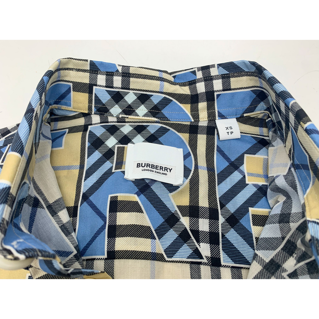 BURBERRY - バーバリー 半袖 チェックシャツ 8039308 サイズXS メンズ