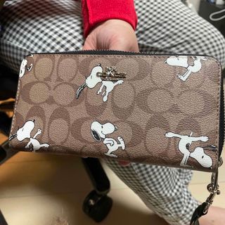 coachスヌーピー長財布(長財布)