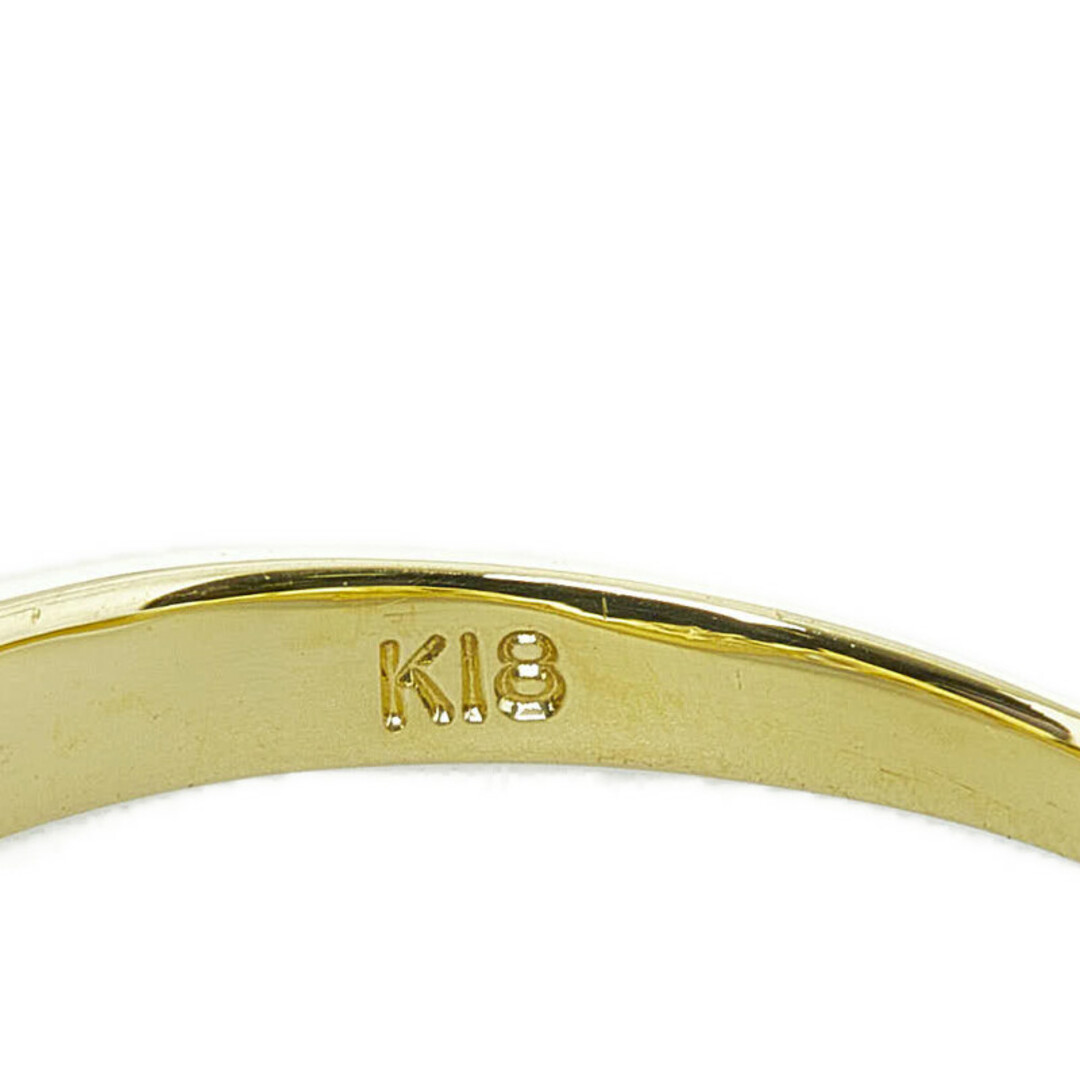 美品 K18YG イエローゴールド リング 指輪 ダイヤ 0.20ct 【1-0110716】 レディースのアクセサリー(リング(指輪))の商品写真