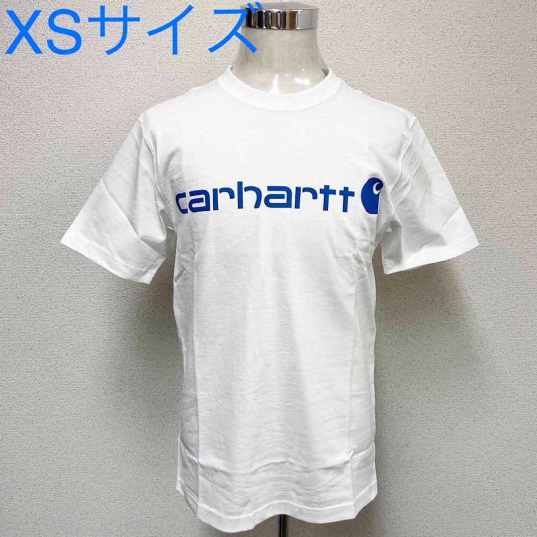 carhartt(カーハート)の新品 Carhartt カーハート Ｔシャツ K195 ホワイト XSサイズ メンズのトップス(Tシャツ/カットソー(半袖/袖なし))の商品写真