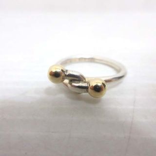 Tiffany & Co. - ティファニー ラブノット リング 9号 925 750 K18