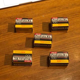 Kodak ProFoto XL100 36枚撮り  5本セット(フィルムカメラ)