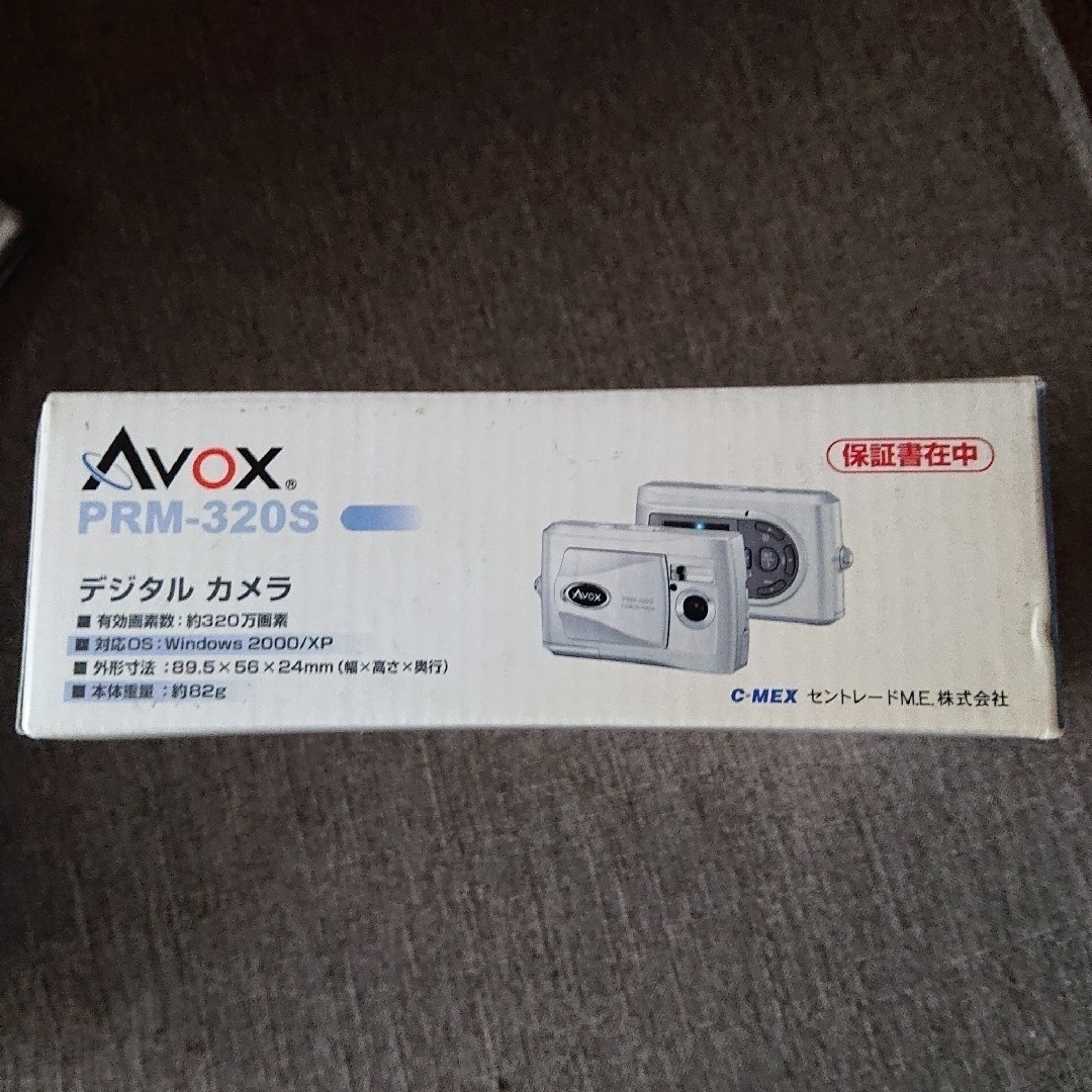 AVOX(アボックス)のAVOX  デジタルカメラ PRM-320S スマホ/家電/カメラのスマホ/家電/カメラ その他(その他)の商品写真