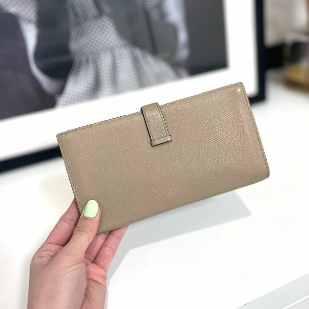 HERMES エルメス ベアンスフレ X刻印 ノワール/エプソン シルバー金具-