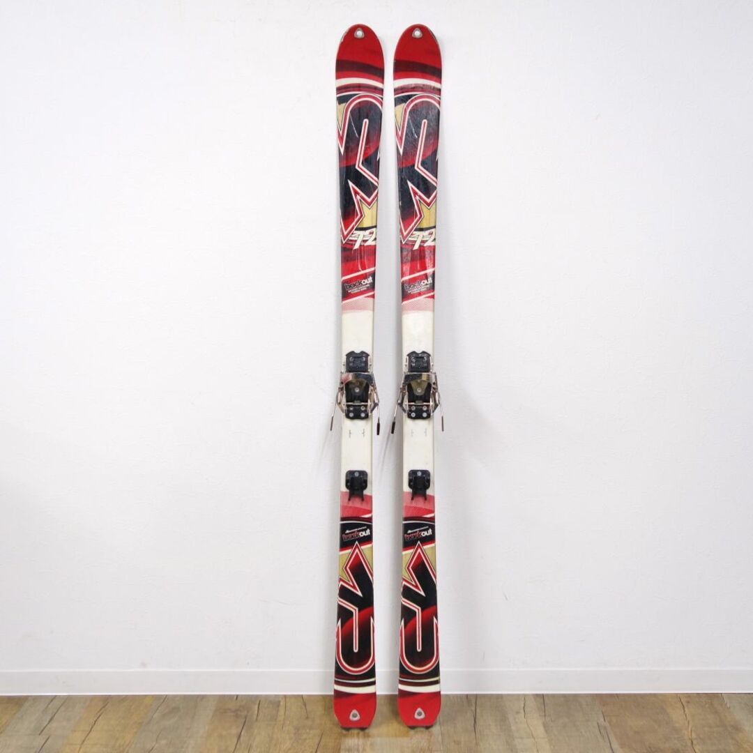 K2 - ケーツー K2 テレマーク スキー BACK OUT 160cm センター 72mm