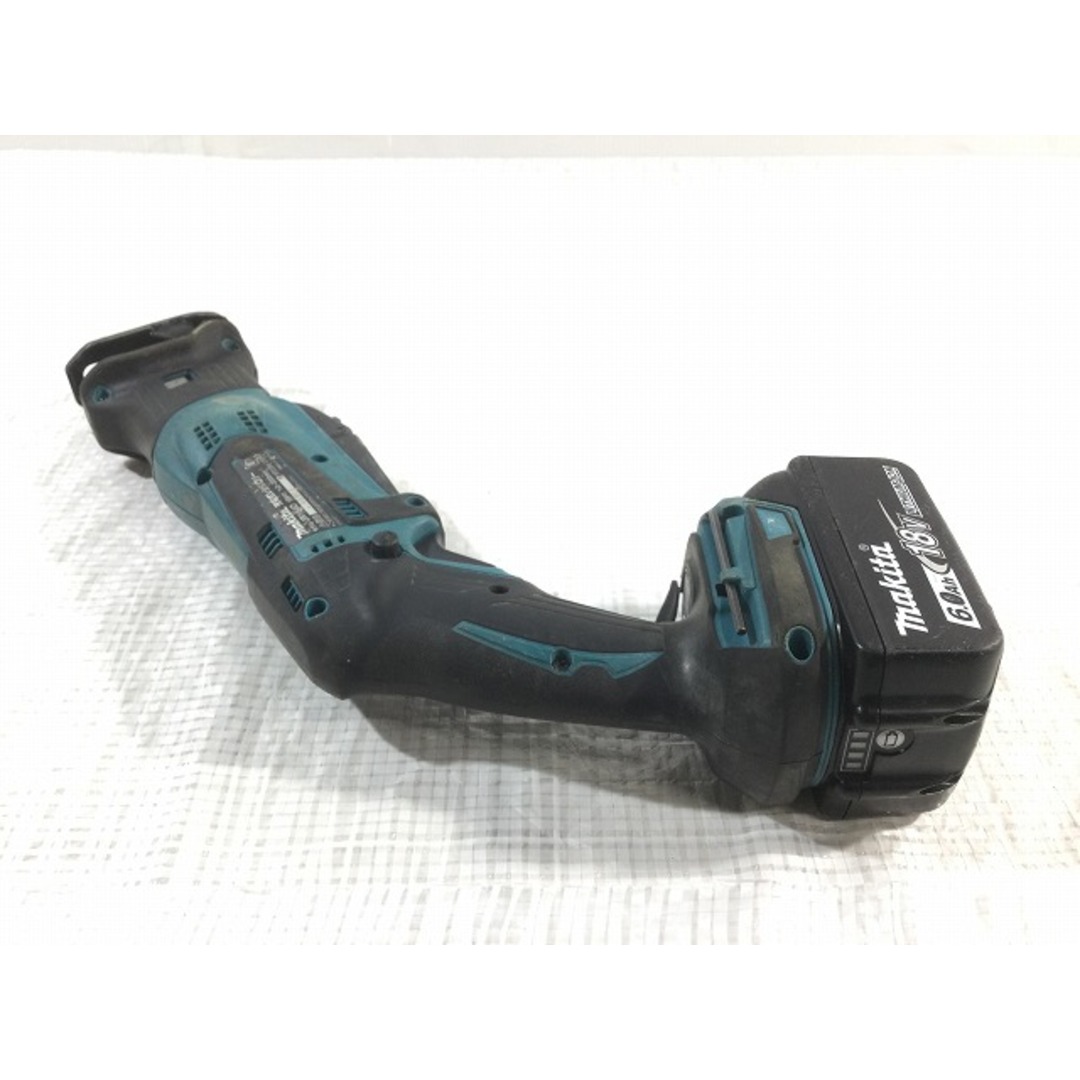 ☆中古品☆makita マキタ 18V 充電式レシプロソー JR184D 6.0Ahバッテリー1個(BL1860B)付 コードレス セーバーソー  セーバソー 75888