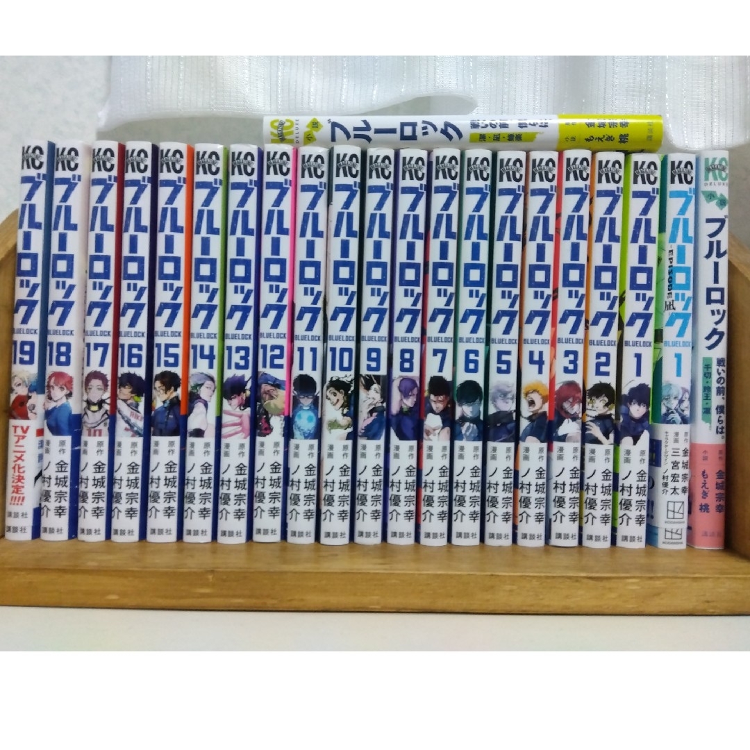 ブルーロック1〜19巻小説1〜2巻凪1巻