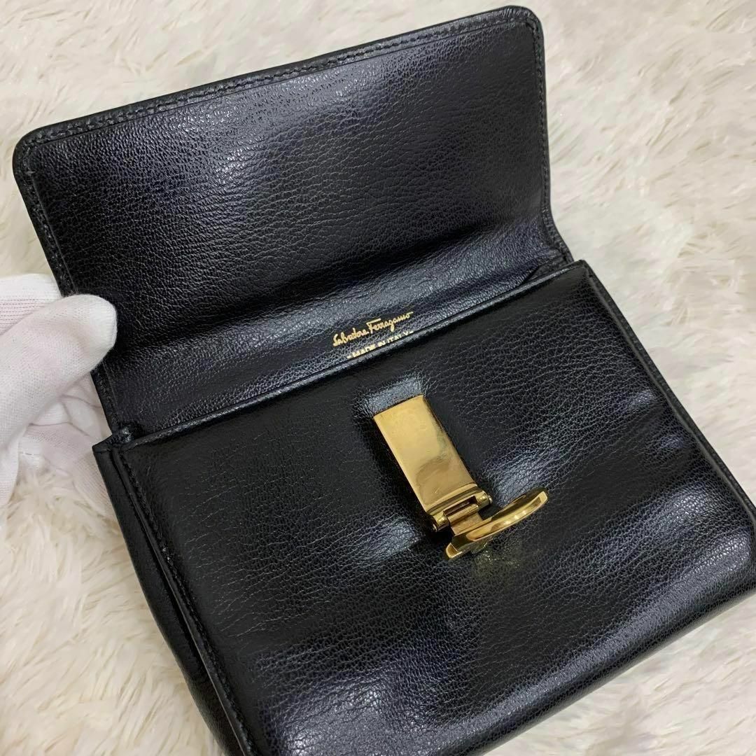 Salvatore Ferragamo - 【極美品】サルヴァトーレフェラガモ 黒