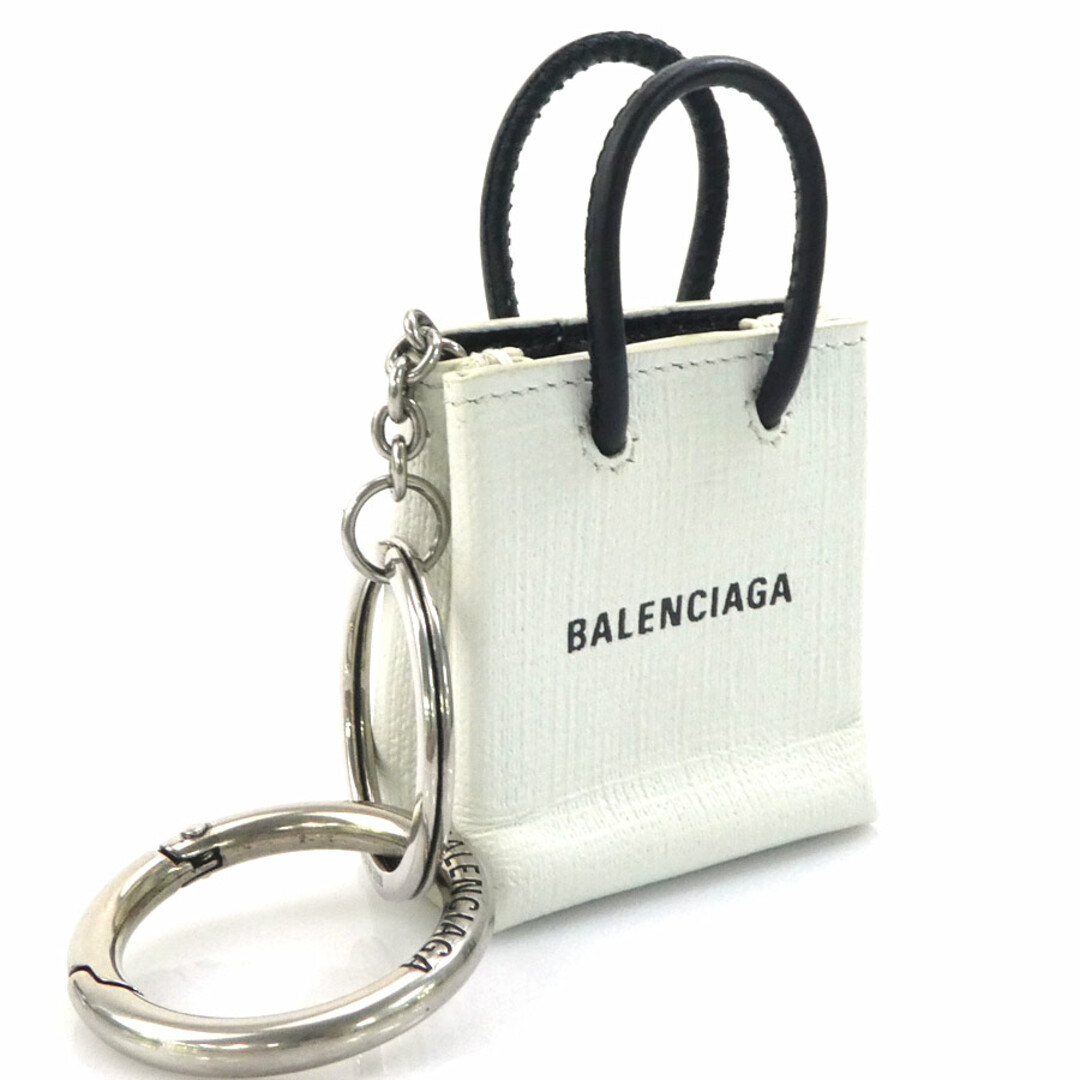 バレンシアガ BALENCIAGA チャーム バッグモチーフ レザー/メタル