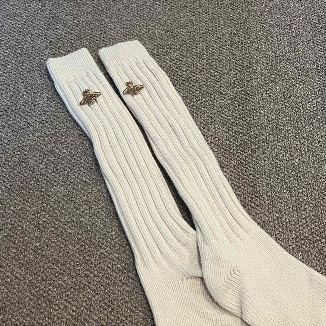 GUCCI 靴下 ソックス 白-