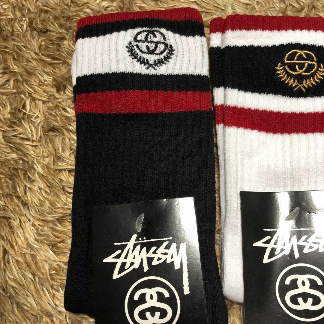 新品未使用　stussy ステューシー　靴下　2足セット　海外正規品　即日発送