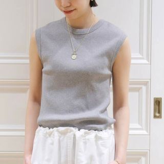 ドゥーズィエムクラス(DEUXIEME CLASSE)のドゥーズィエムクラス　dignity sleeveless プルオーバー(カットソー(半袖/袖なし))