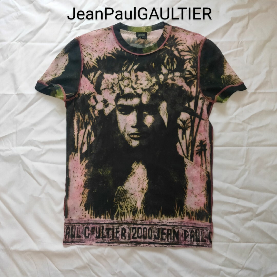 Jean Paul GAULTIER パワーネット Tシャツ-