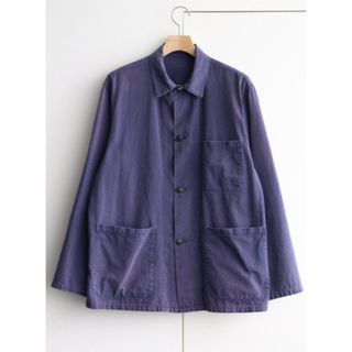 コモリ(COMOLI)の【美品】COMOLI 23ss コットンドリルワークジャケット サイズ3(カバーオール)