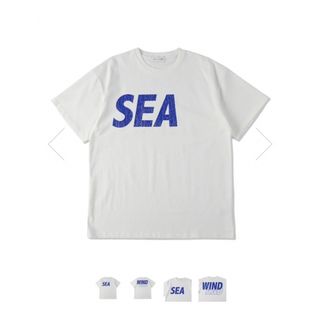 ウィンダンシー(WIND AND SEA)のSEA (CRACK-P-DYE) S/S Tee / WHITE_BLUE(Tシャツ/カットソー(半袖/袖なし))