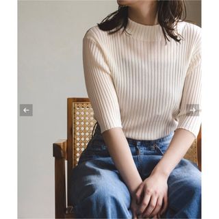 ノーブル(Noble)のNOBLE  新品♡ シアーリブニット♡(ニット/セーター)