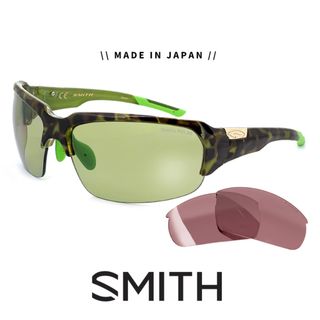 SMITH - 【新品】 日本製 SMITH swing style polar yg 32 ＆ ignitor Apple Tort スミス 偏光サングラス ライトカラーレンズ スウィング スタイル スポーツ MADE IN JAPAN スペアレンズ付き