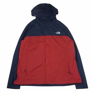 ザノースフェイス(THE NORTH FACE)のTHE NORTH FACE ノースフェイス NF0A2VD3 VENTURE2 ベンチャー2 撥水加工 ナイロン マウンテン パーカー ジャケット レッド系 ネイビー系 XL【中古】(その他)