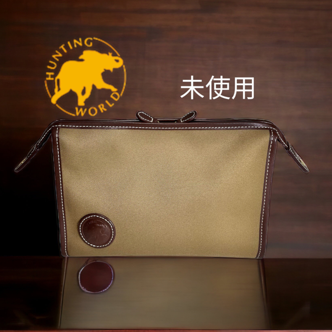 ✴︎極美品✴︎HUNTING WORLD ハンティングワールド クラッチバッグ | フリマアプリ ラクマ