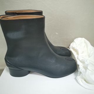 値下げ 美品 メゾンマルジェラ パイソンブーツ