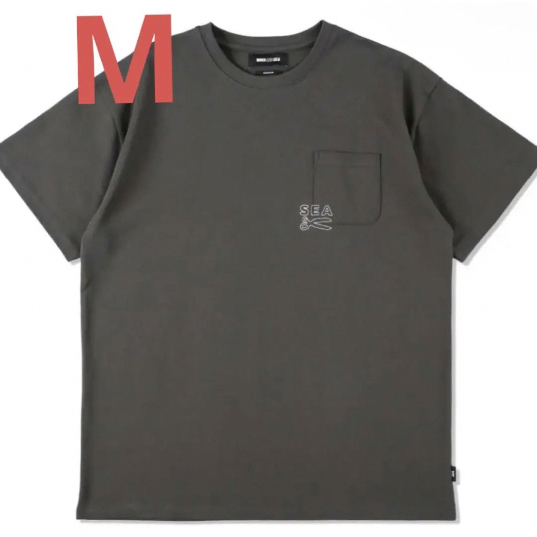 WIND AND SEA ウィンダンシー Tシャツ・カットソー M 黒