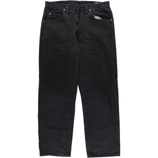 ラングラー(Wrangler)の古着 ラングラー Wrangler ブラックデニム デニムパンツ メンズw34 /eaa355684(デニム/ジーンズ)