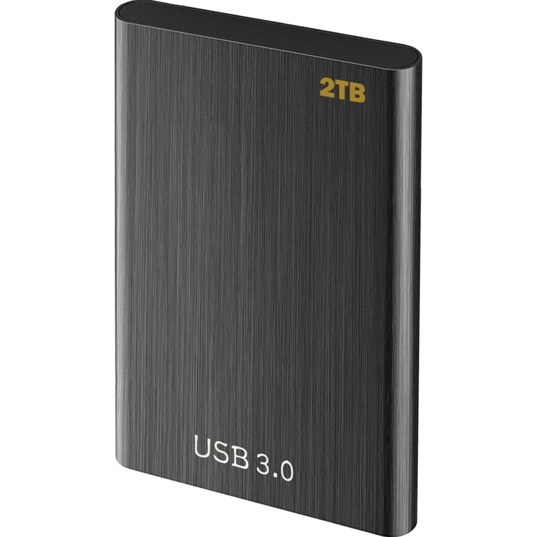 ポータブルハードディスク USB3.0接続 ポータブルHDD 2TB