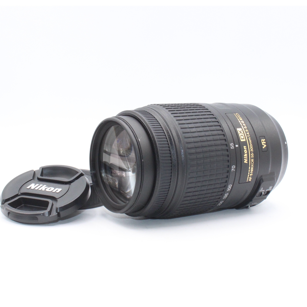 傷無しの極上品❤️Nikon AF-S DX 55-300mm ED VR - レンズ(ズーム)