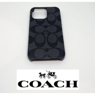 コーチ(COACH)の【未使用】coach コーチ iPhone13pro ケース 鑑定済 CO401(iPhoneケース)