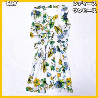 スライ(SLY)のSLY / スライ フラワー カエル 花柄 ワンピース(その他)