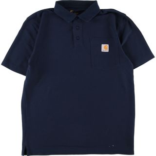 カーハート(carhartt)の古着 カーハート Carhartt ORIGINAL FIT 半袖 ポロシャツ メンズM /eaa356252(ポロシャツ)