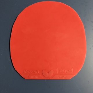 バタフライ(BUTTERFLY)の卓球　ラバー　ロゼナ　厚　1.9  赤　バタフライ (卓球)