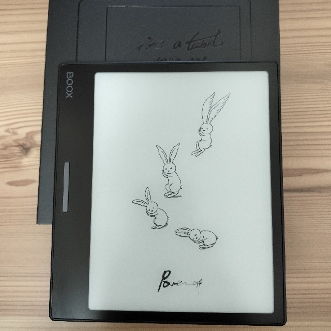 BOOX Leaf2 black（純正カバー付） スマホ/家電/カメラのPC/タブレット(電子ブックリーダー)の商品写真