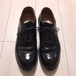 Alden - Aiden オールデン/Vチップ/ブラック/カーフ/7D/25.5cn相当の
