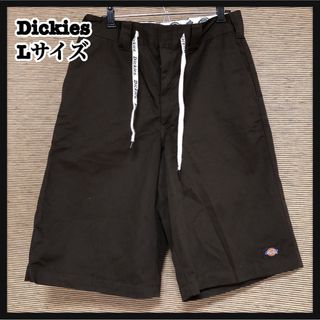 ディッキーズ(Dickies)の【ディッキーズ】ワークパンツ　ボトムス　ハーフパンツ　ワンポイント　茶色48(ショートパンツ)