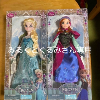 アナトユキノジョオウ(アナと雪の女王)のアナとエルサ　アナ雪ヒィギア(キャラクターグッズ)