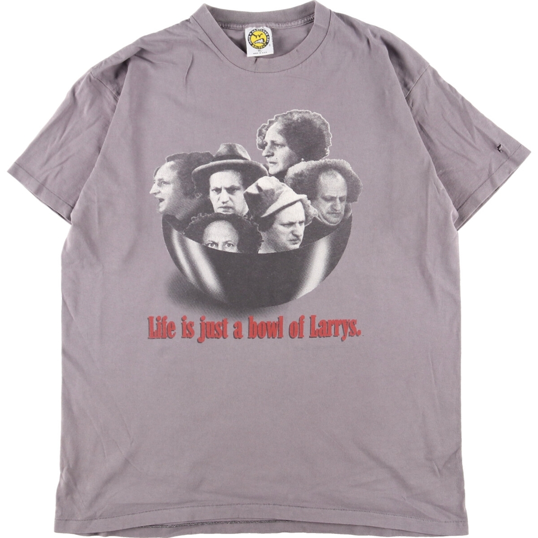 古着 90年代 BALZOUT THE THREE STOOGES 三ばか大将 プリントTシャツ USA製 メンズXL ヴィンテージ  /eaa356043 | フリマアプリ ラクマ