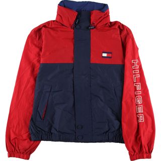 トミーヒルフィガー(TOMMY HILFIGER)の古着 90年代 トミーヒルフィガー TOMMY HILFIGER ナイロンジャケット メンズXL ヴィンテージ /eaa355001(ナイロンジャケット)