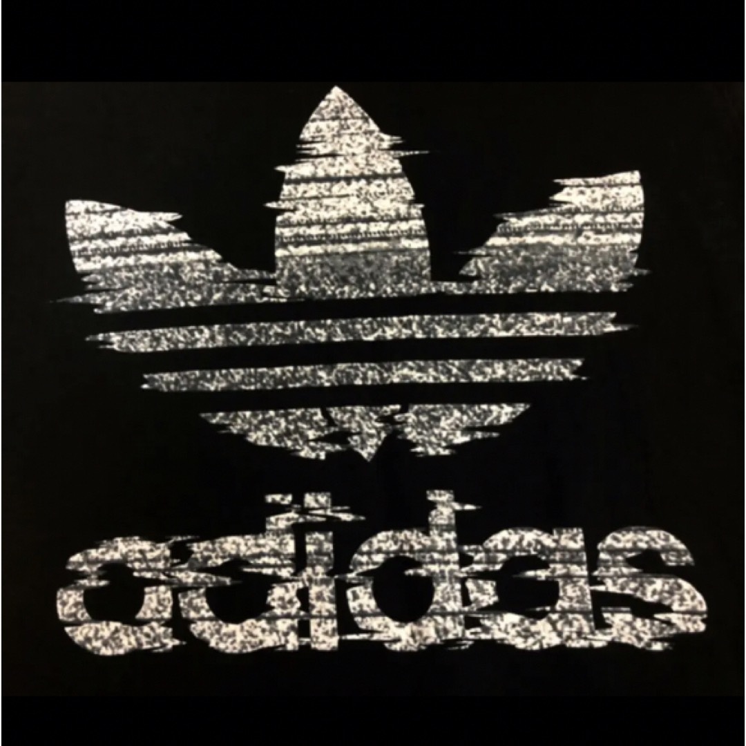 adidas(アディダス)のadidasブラックコットンT メンズのトップス(Tシャツ/カットソー(半袖/袖なし))の商品写真