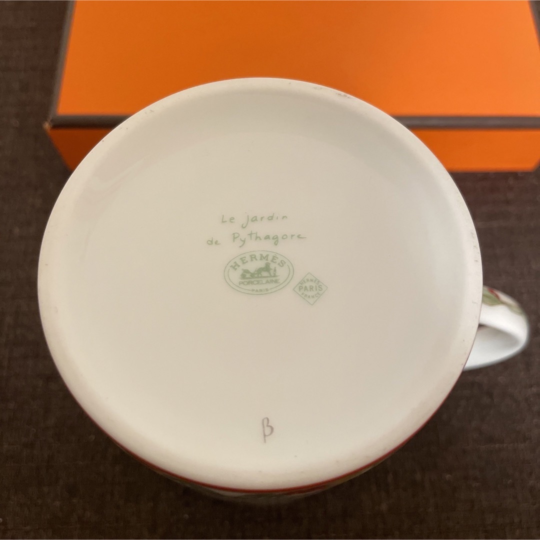 Hermes(エルメス)のエルメス　ピタゴラスの庭　マグカップ　新品 インテリア/住まい/日用品のキッチン/食器(グラス/カップ)の商品写真