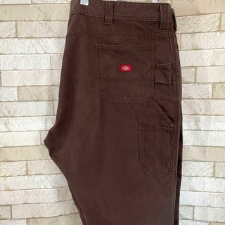 ディッキーズ(Dickies)のディッキーズ ペインターパンツ メキシコ製 ブラウン 24RG(ペインターパンツ)