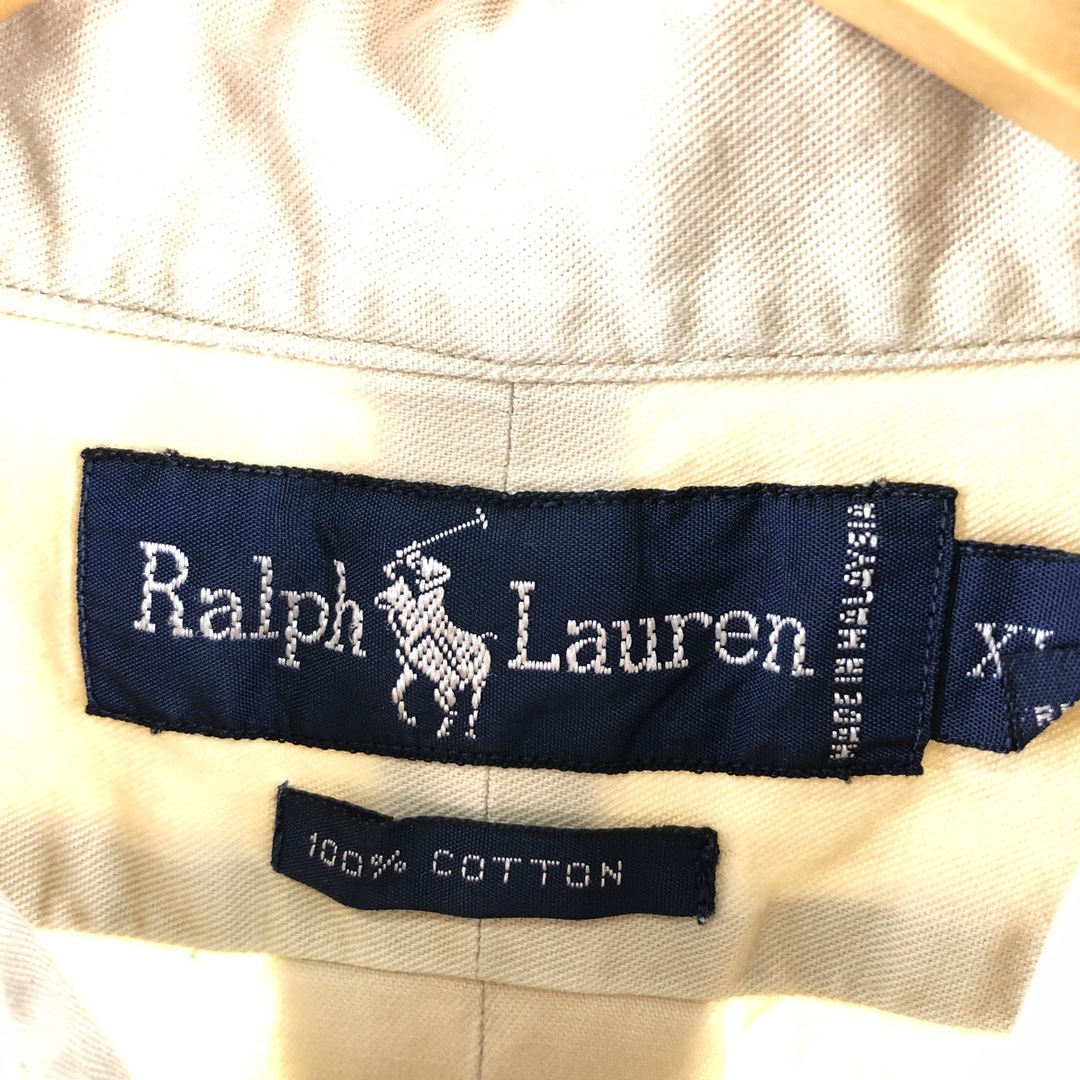 Ralph Lauren(ラルフローレン)の古着 ラルフローレン Ralph Lauren 長袖 ボタンダウンシャツ メンズXL /eaa356962 メンズのトップス(シャツ)の商品写真